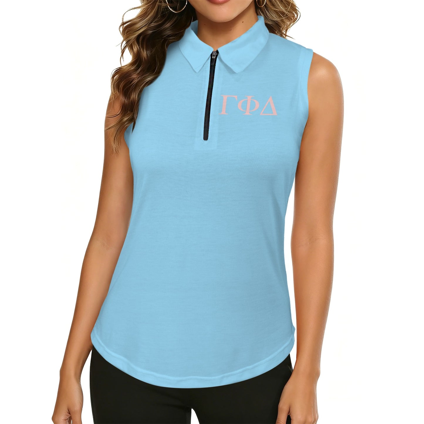 Sleeveless Polo Shirt