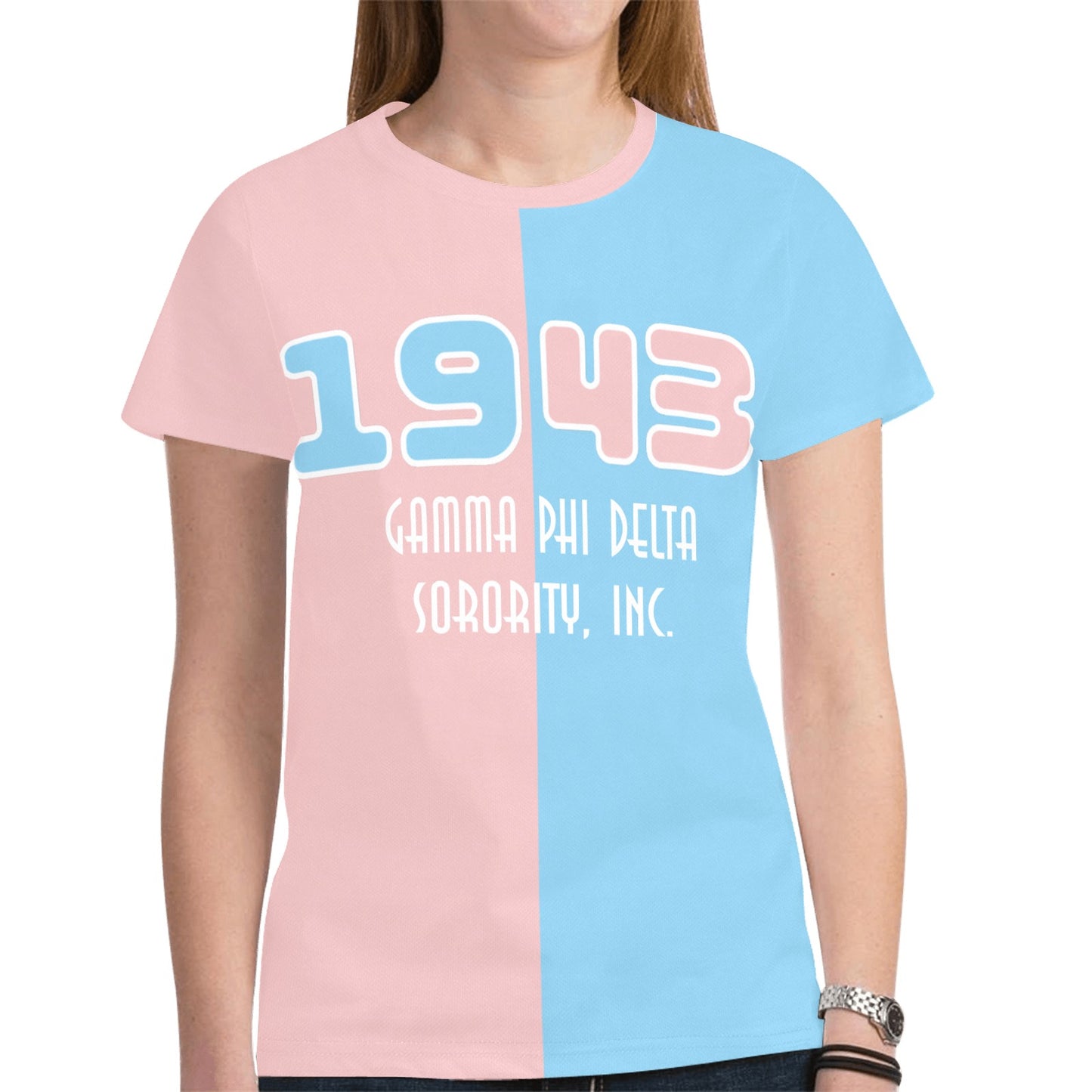 Split Color Gamma T-shirt